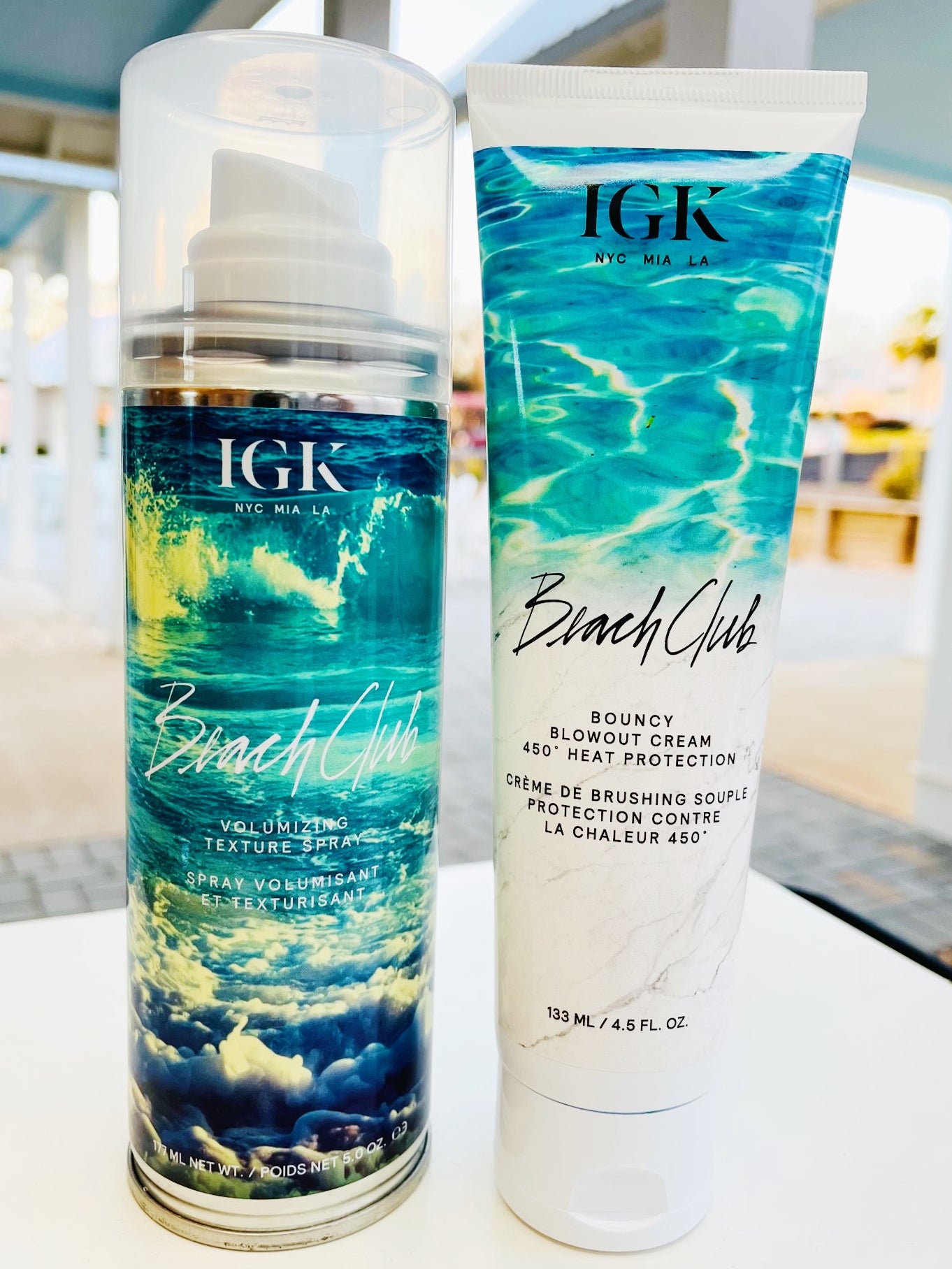 Igk Beach Club Bouncy Blowout Cream 4.5 oz